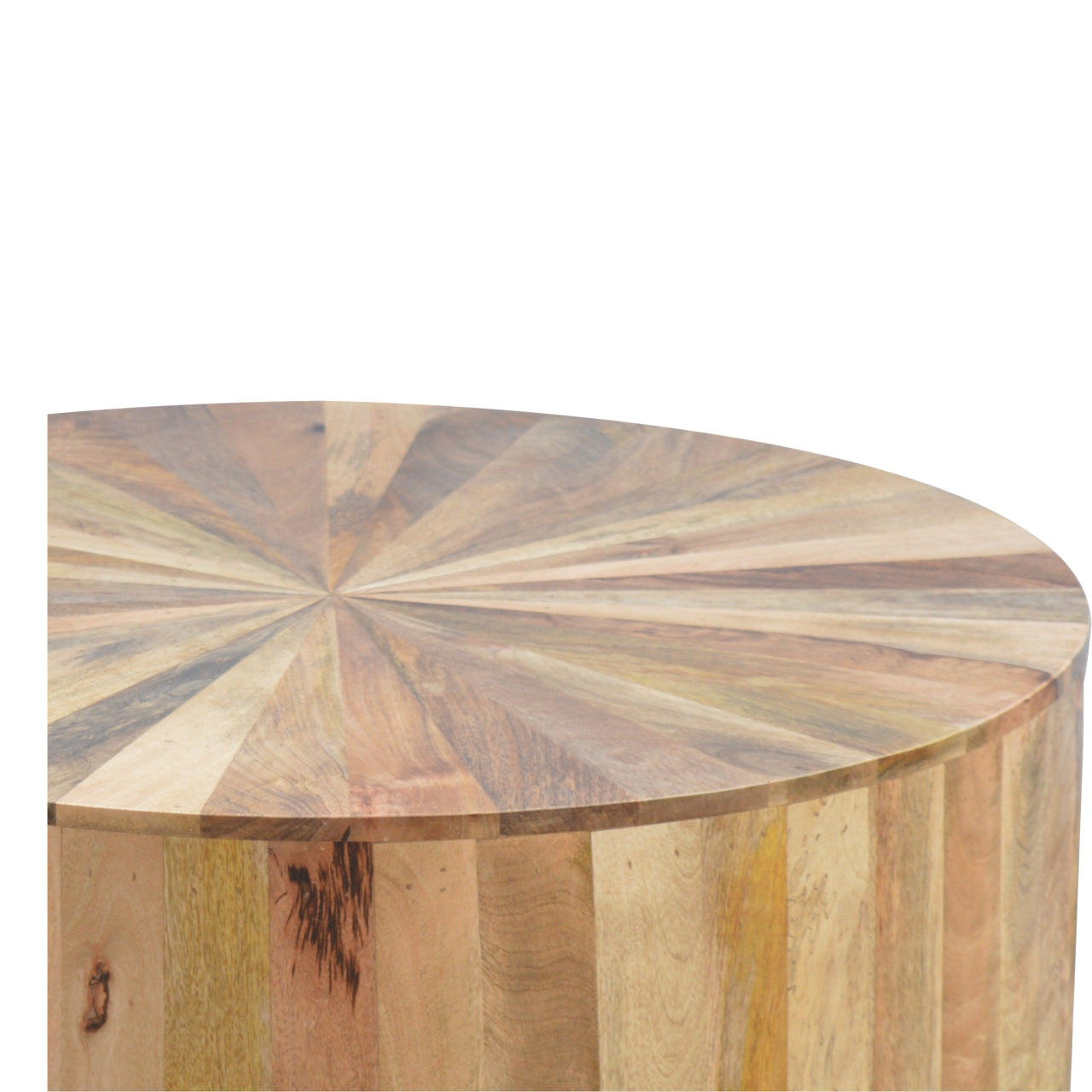 Round Wooden Coffee Table