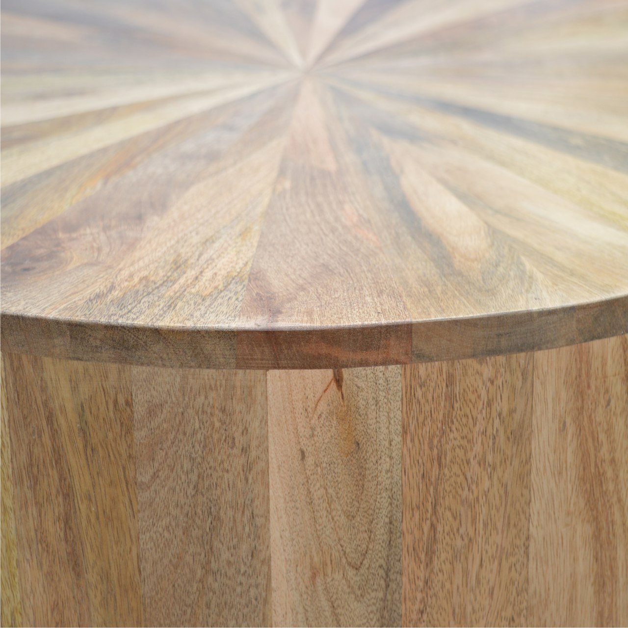 Round Wooden Coffee Table