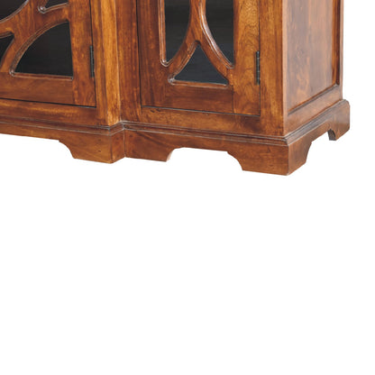 Glazed Carve Chestnut Sideboard