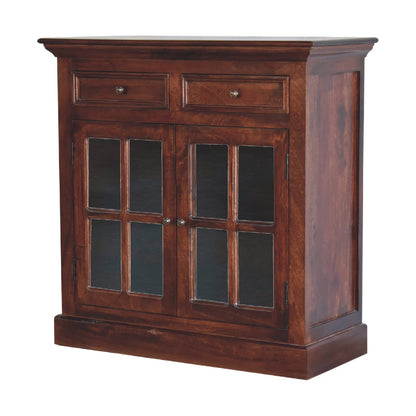 Cherry Glazed Cabinet