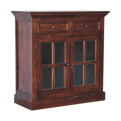 Cherry Glazed Cabinet