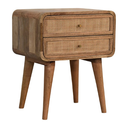 Larrisa Close-knit 2 Drawer Bedside