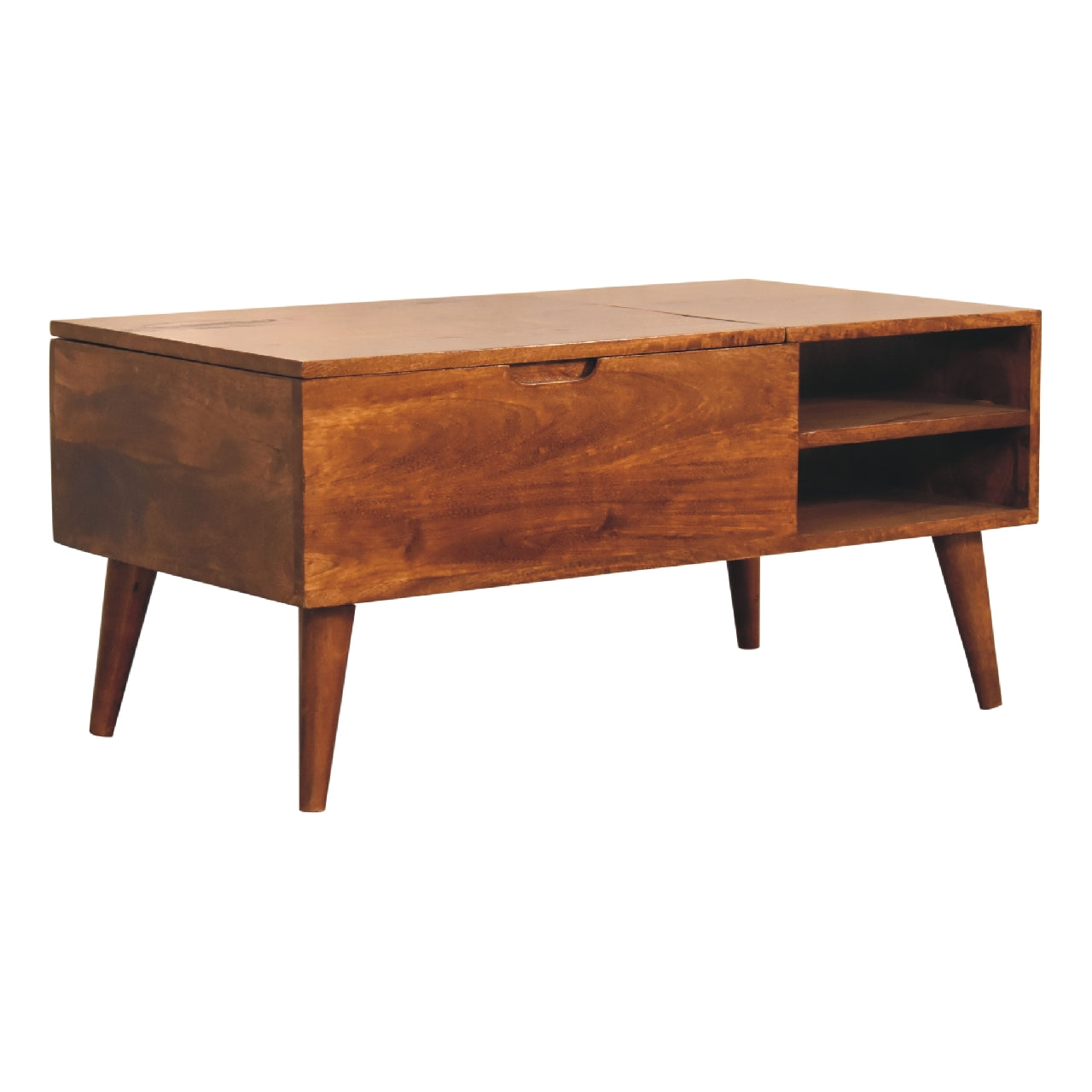 Chestnut Handle Media Unit