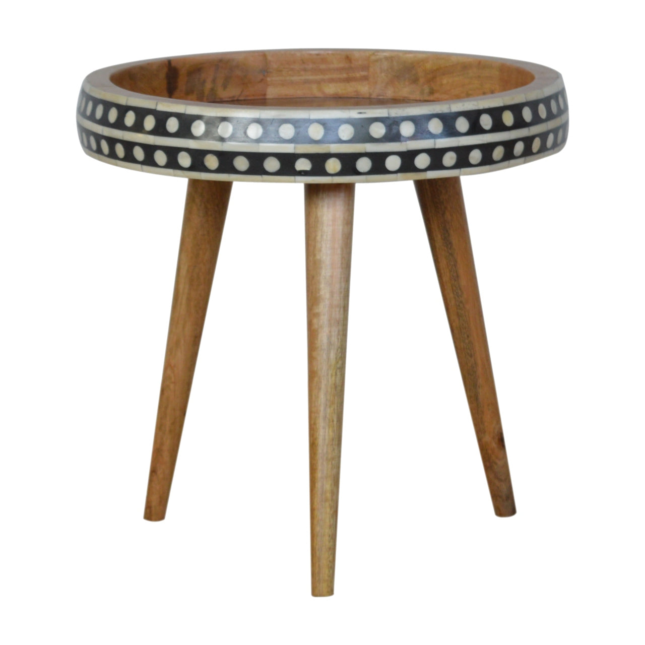 Small Dotted End Table