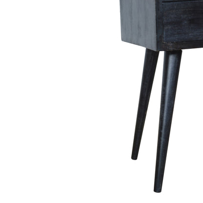 Mini Ash Black Bedside