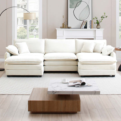 Nubes Oversized Beige Modular Sofa