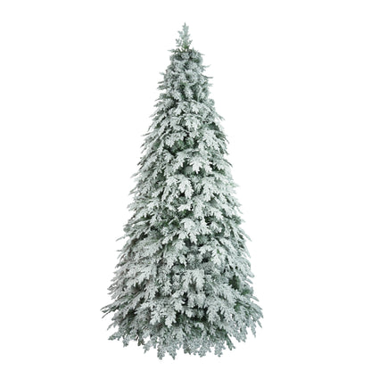 7.5ft Artificial Christmas Tree with 400 LED Lights and 1200 Bendable Branches, Christmas Tree Holiday Decoration, Creative Decorated Trees, Xmas Tree Christmas Decorations