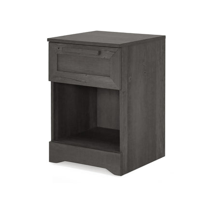 Delany Modern Nightstand, Bedside Table