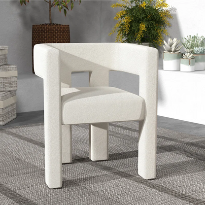 Modern Wide Upholstered Armchair