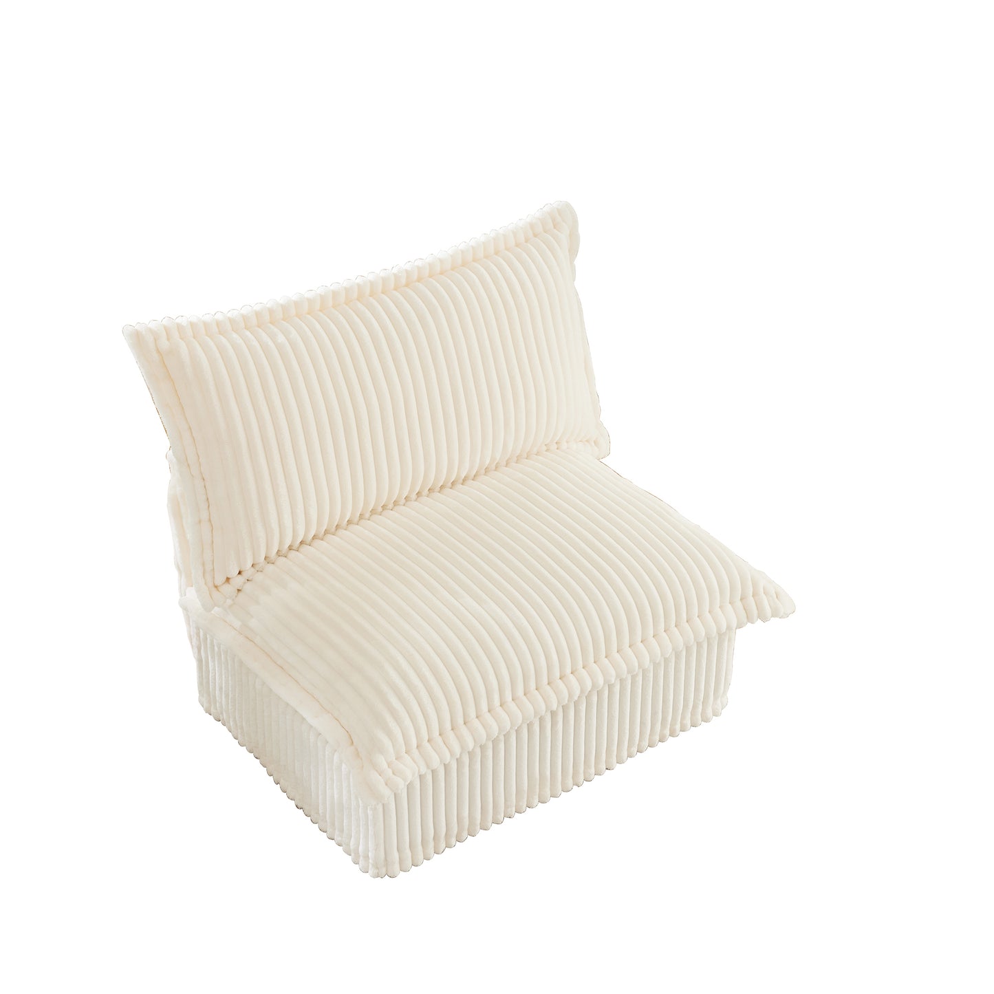 Koala Armless Sofa - Cream