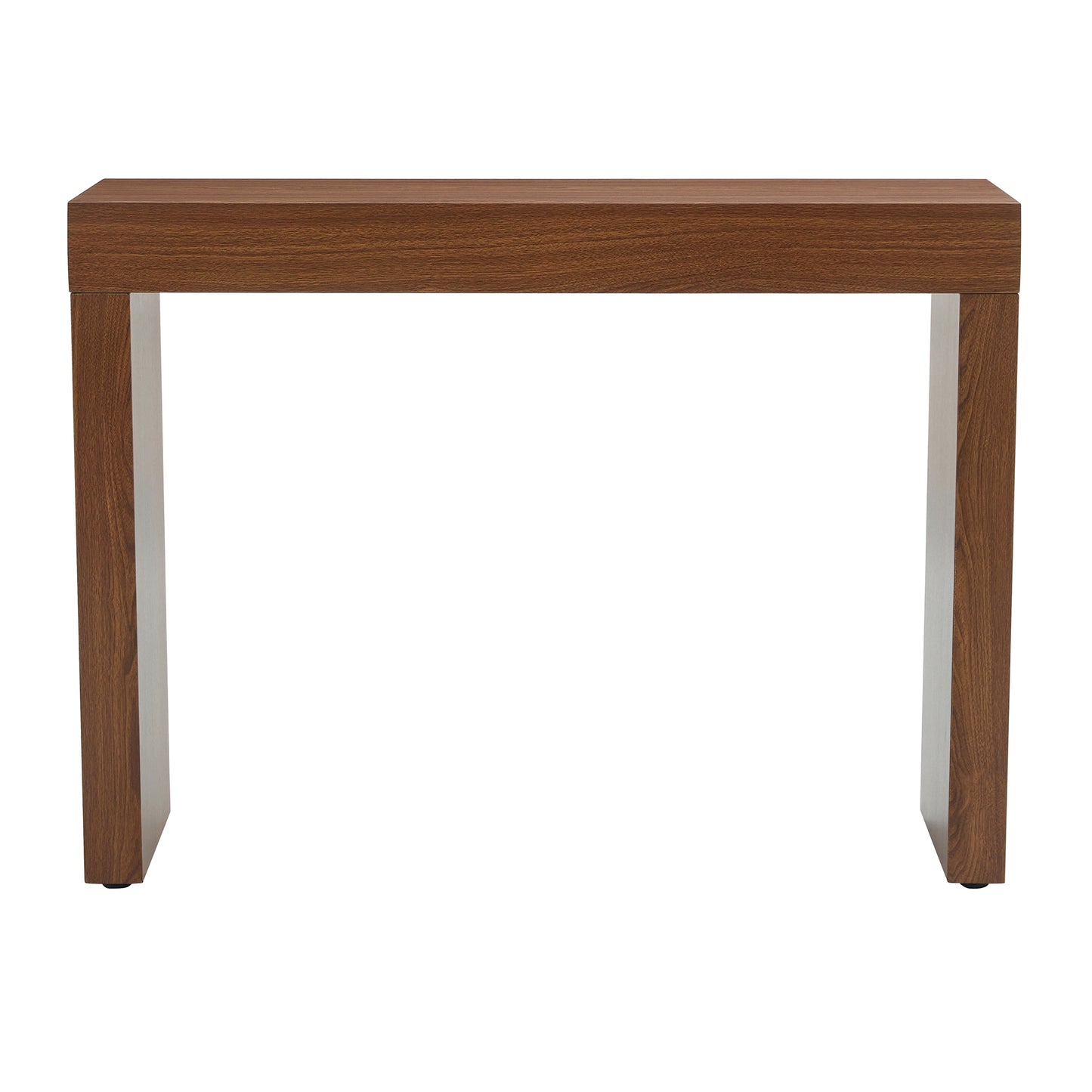 Elegant Dark Wood Grain Bar Table-50 Inches Long, a Practical Choice for Modern Homes.Dark Wood Grain Texture Sticker,Equipped With Two Drawers.Serving As A Bar Table Or A Desk.