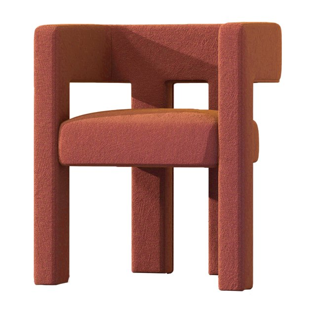 Modern Wide Upholstered Armchair