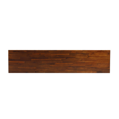 Indoor Solid Wood Bench (Set of 2)