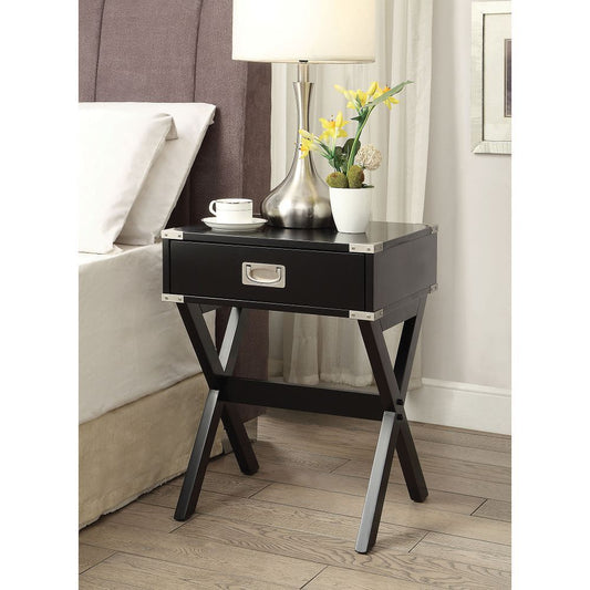 ACME Babs End Table in Black 82822 - Groovy Boardz