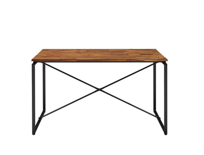 ACME Jurgen Dining Table, Oak & Black 72910 - Groovy Boardz