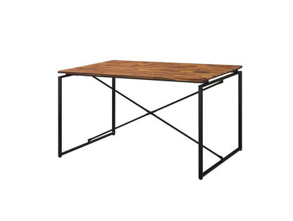 ACME Jurgen Dining Table, Oak & Black 72910 - Groovy Boardz