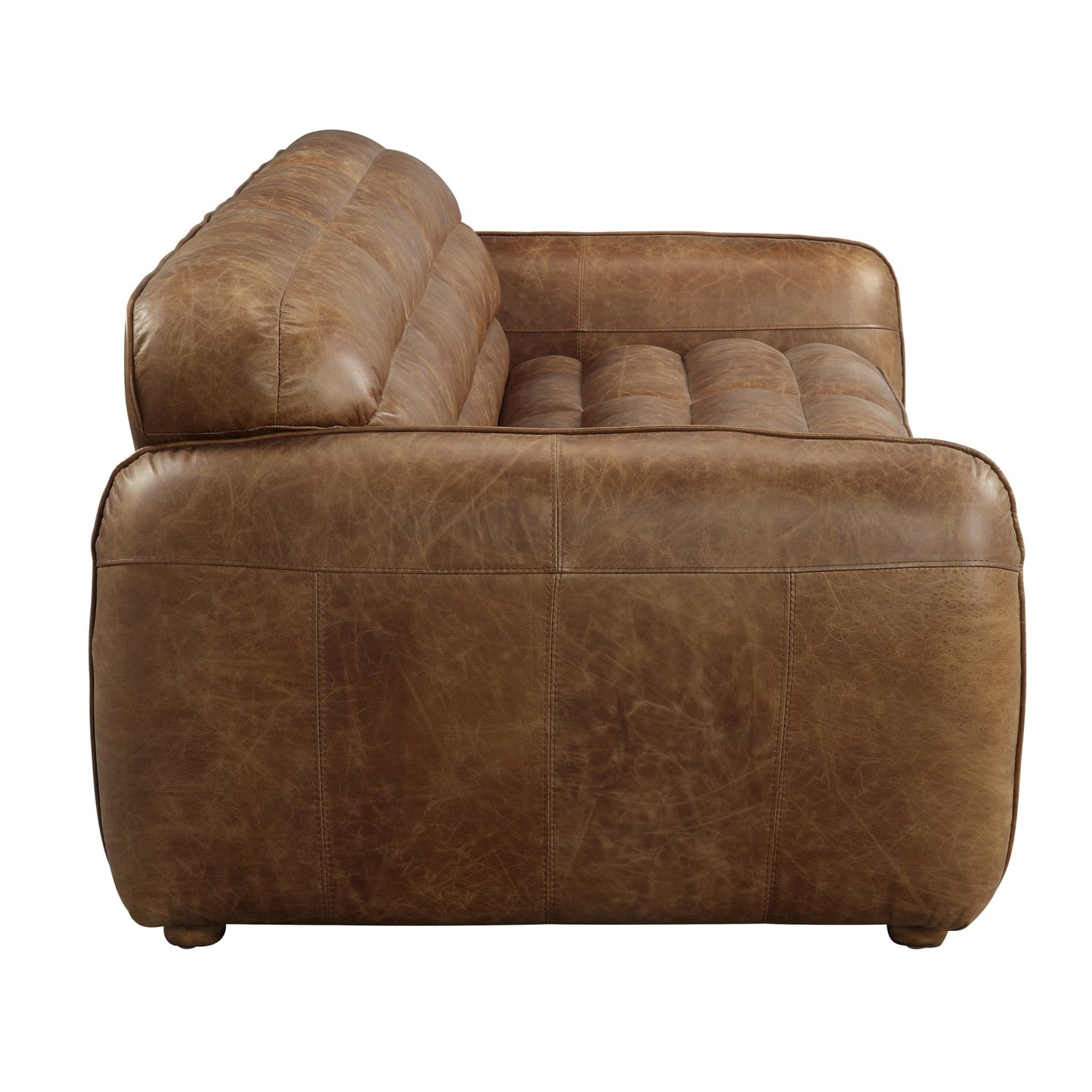 ACME Rafer Sofa, Cocoa Top Grain Leather LV01020 - Groovy Boardz