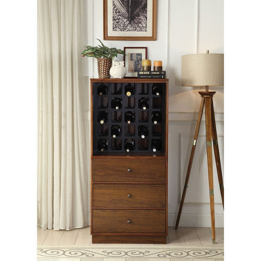 ACME Wiesta Wine Cabinet in Walnut 97542 - Groovy Boardz