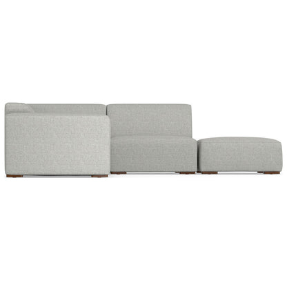 Rex Right Sectional Sofa and Ottoman