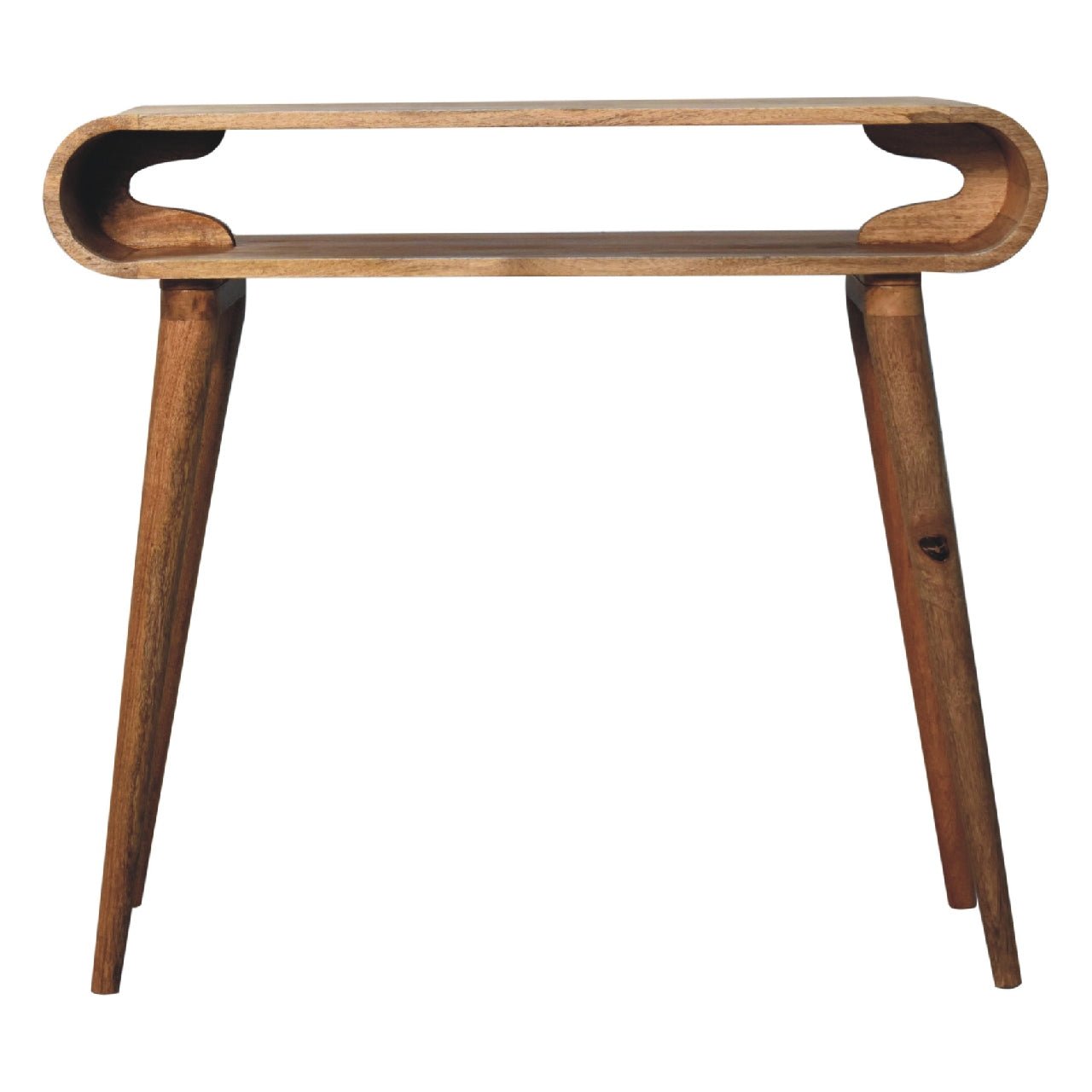 Amaya Chestnut Nordic Style Console Table - Groovy Boardz