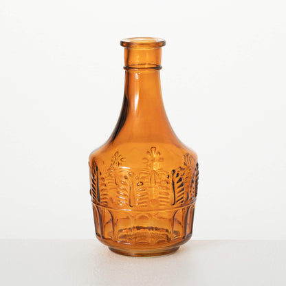 Amber Glass Harvest Vase - Groovy Boardz