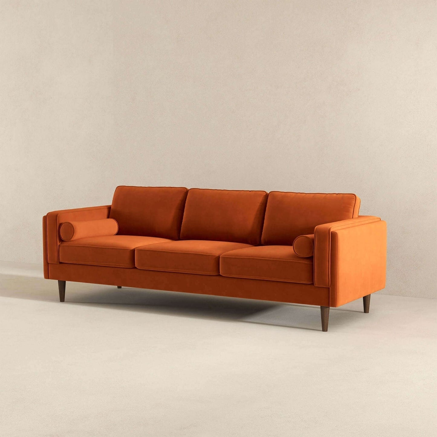 Amber Luxury Modern Velvet Sofa - Groovy Boardz