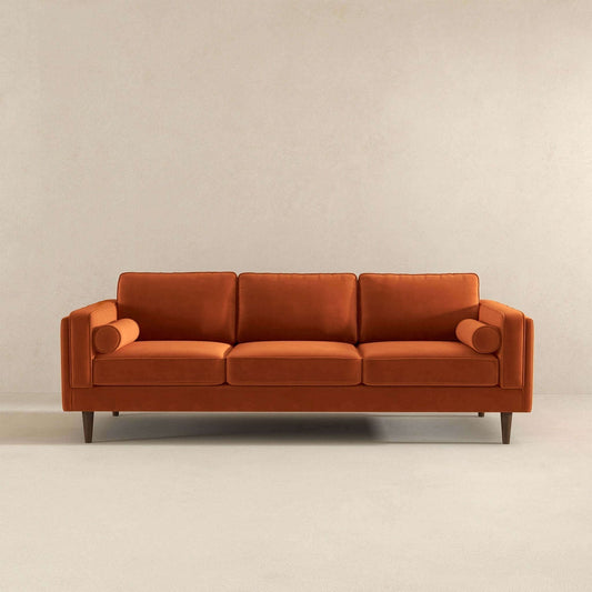 Amber Luxury Modern Velvet Sofa - Groovy Boardz