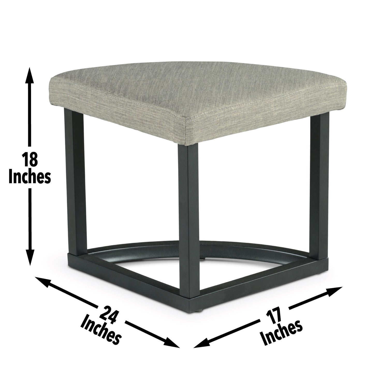 Yukon - Coffee Table With Stools - Brown