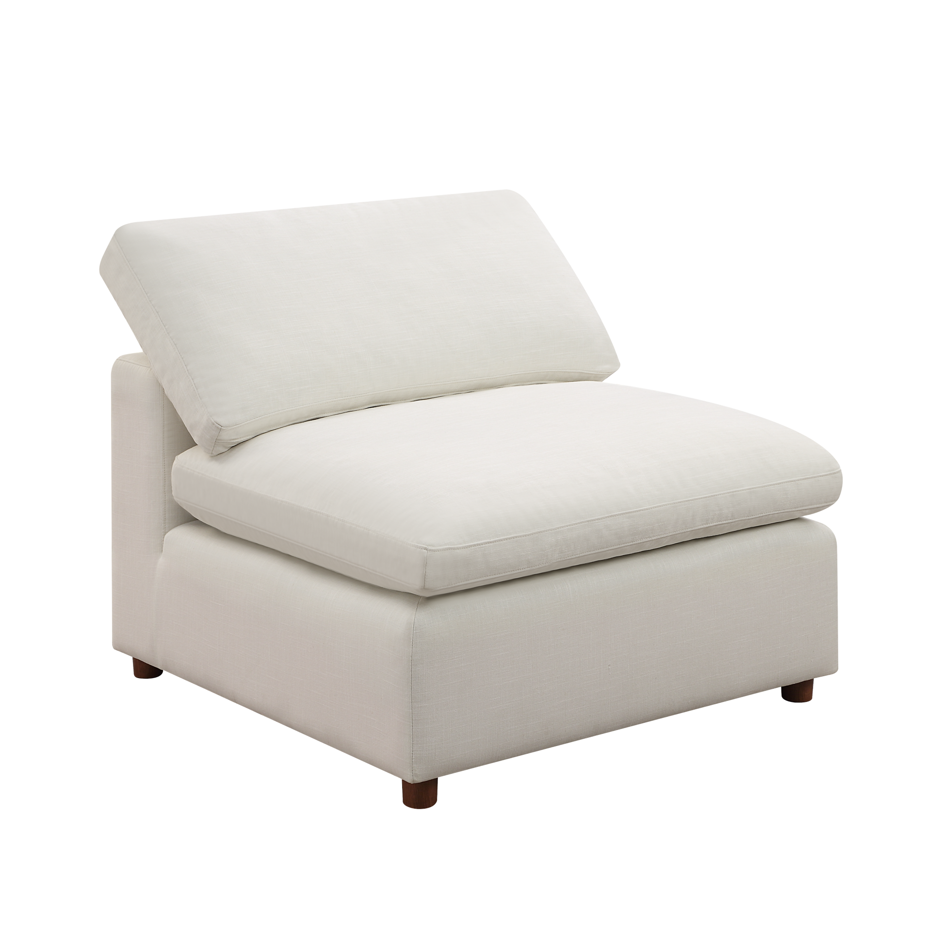 Modern Modular Sectional Sofa Set, Self-customization Design Sofa, White