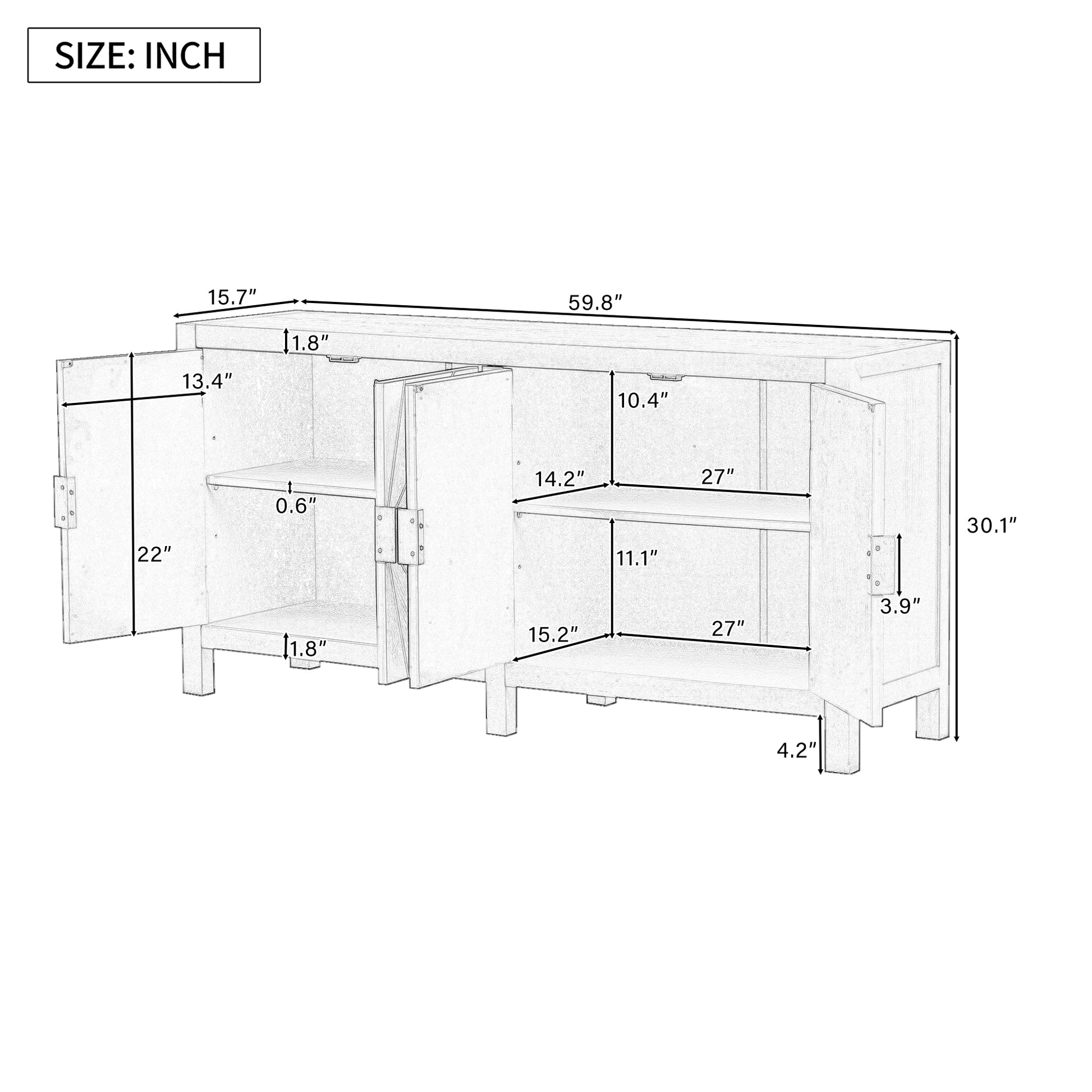 U_Style Unique Features of Ash Veneer Cabinet with Radiating Line Pattern Cabinet Doors, Suitable for Living Rooms, Corridors, and Study Rooms.