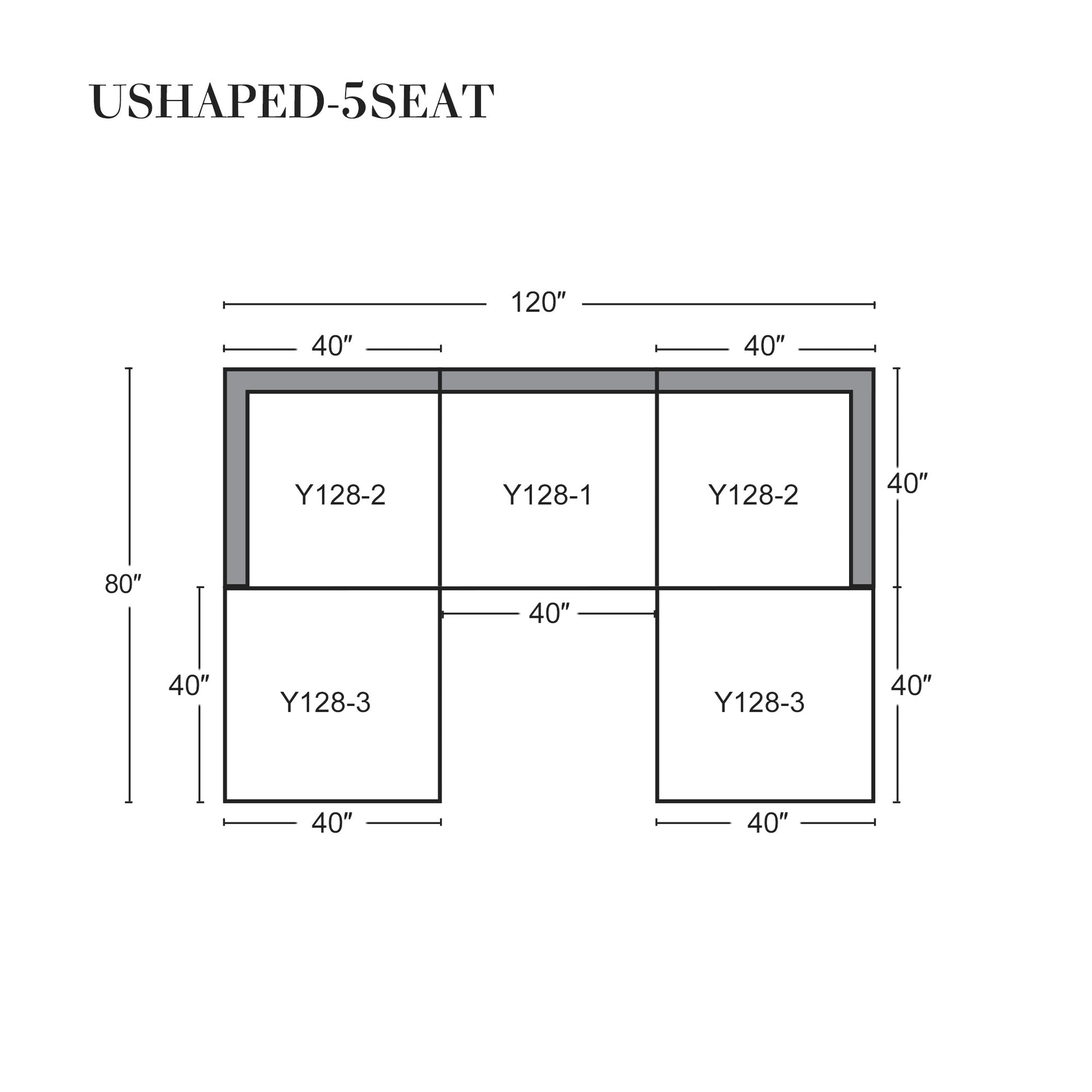 Cloud Modular Sectional Sofa with Storage Ottomans, Down Filled Comfort for Living Room