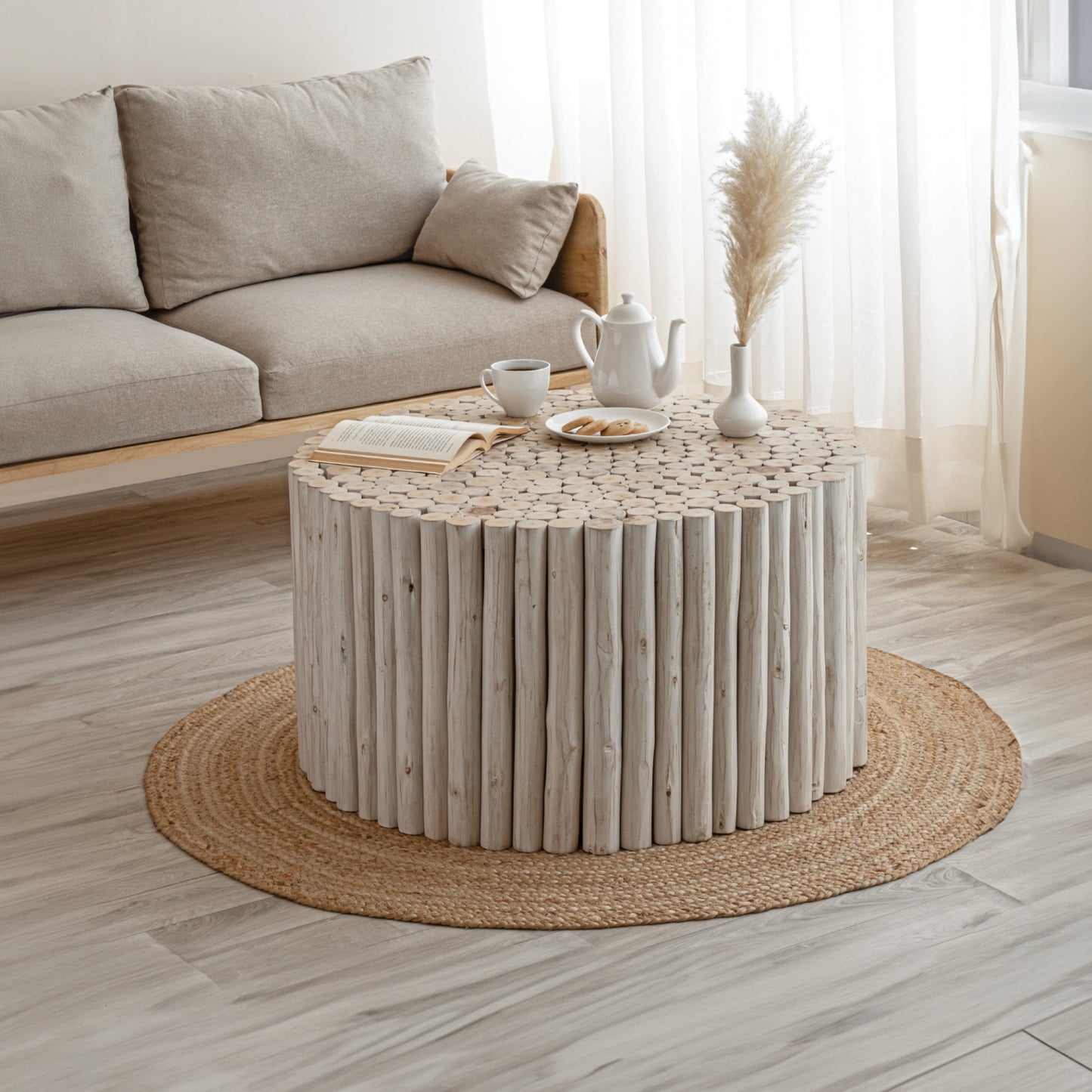T1009-32 Coffee Table White