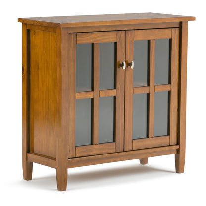 Warm Shaker - Low Storage Cabinet - Light Golden Brown