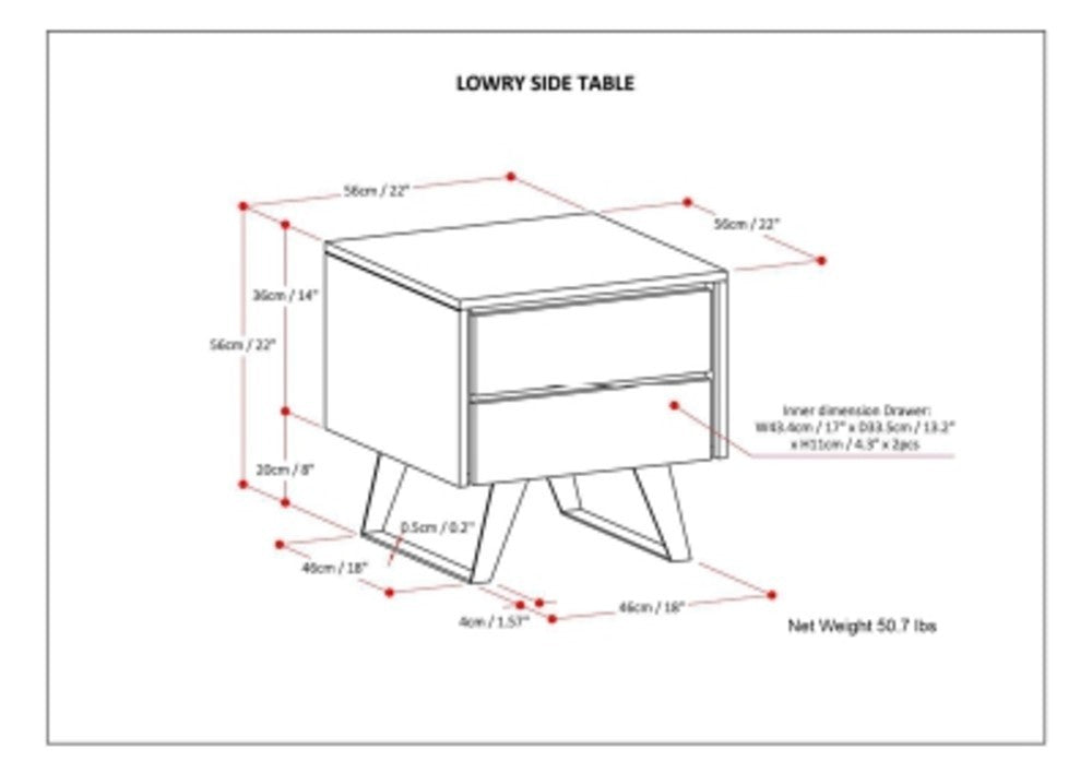 Lowry Side Table