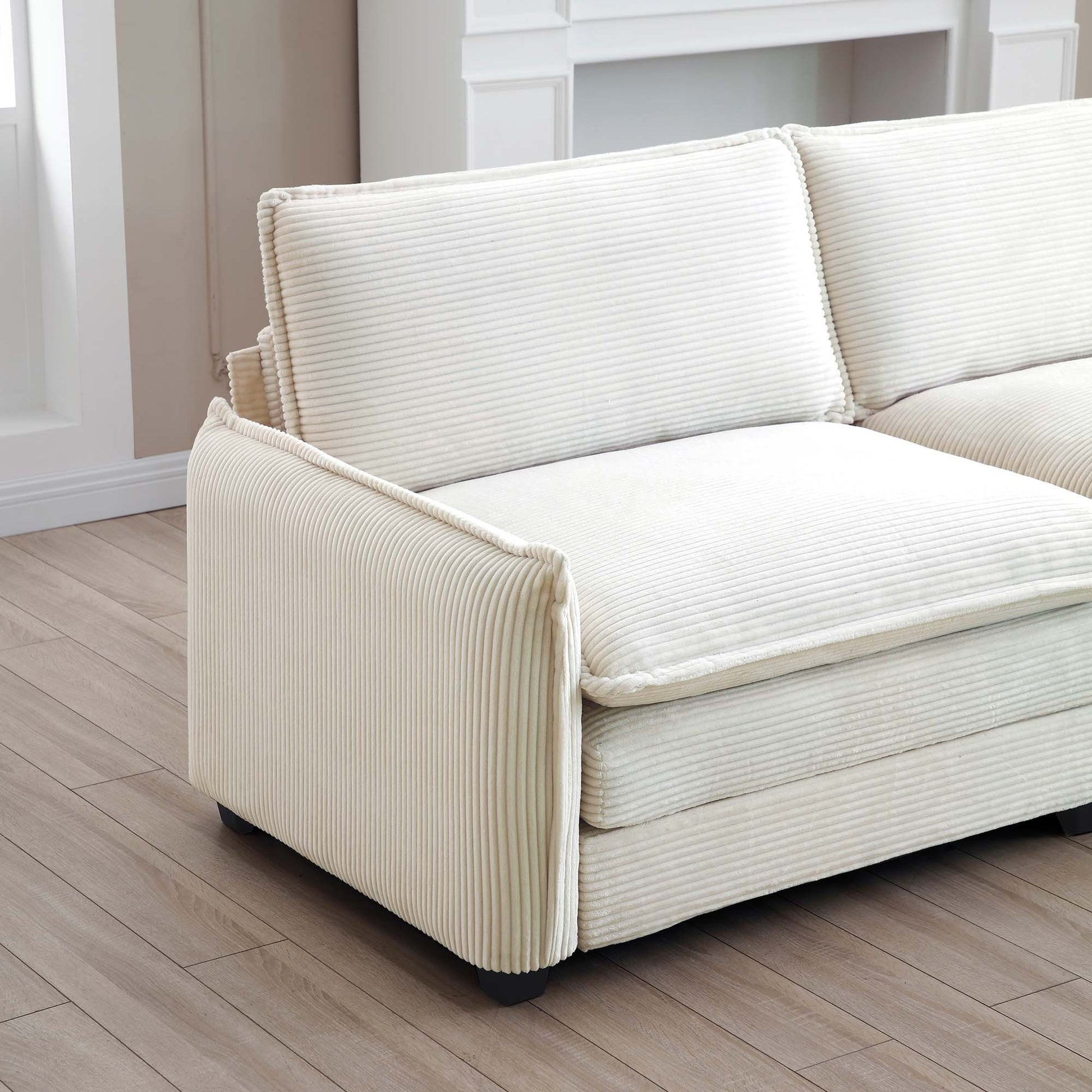 Nubes Oversized Beige Modular Sofa