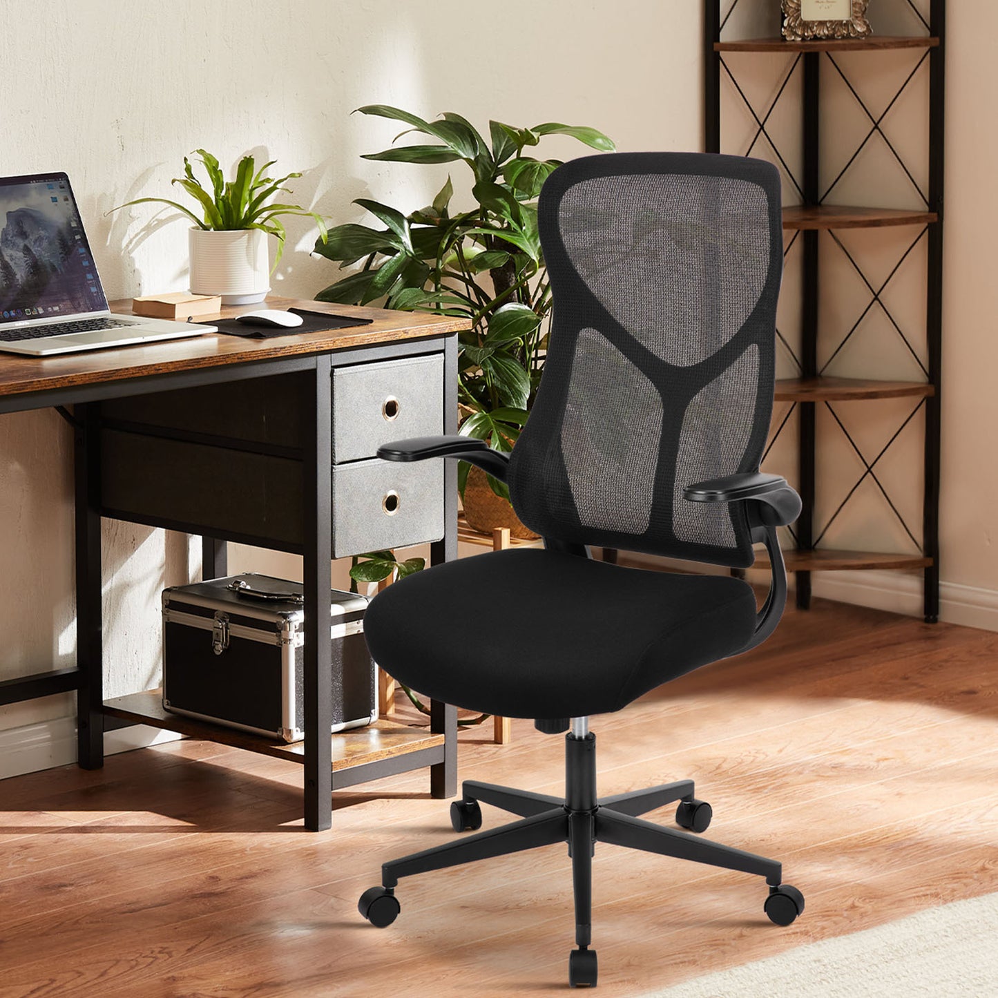 Sweetcrispy Ergonomic Executive High-Back Office Chair Breathable Mesh Computer Chair