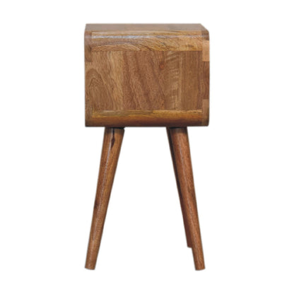 Artisan Furniture Mini Curved Open Bedside