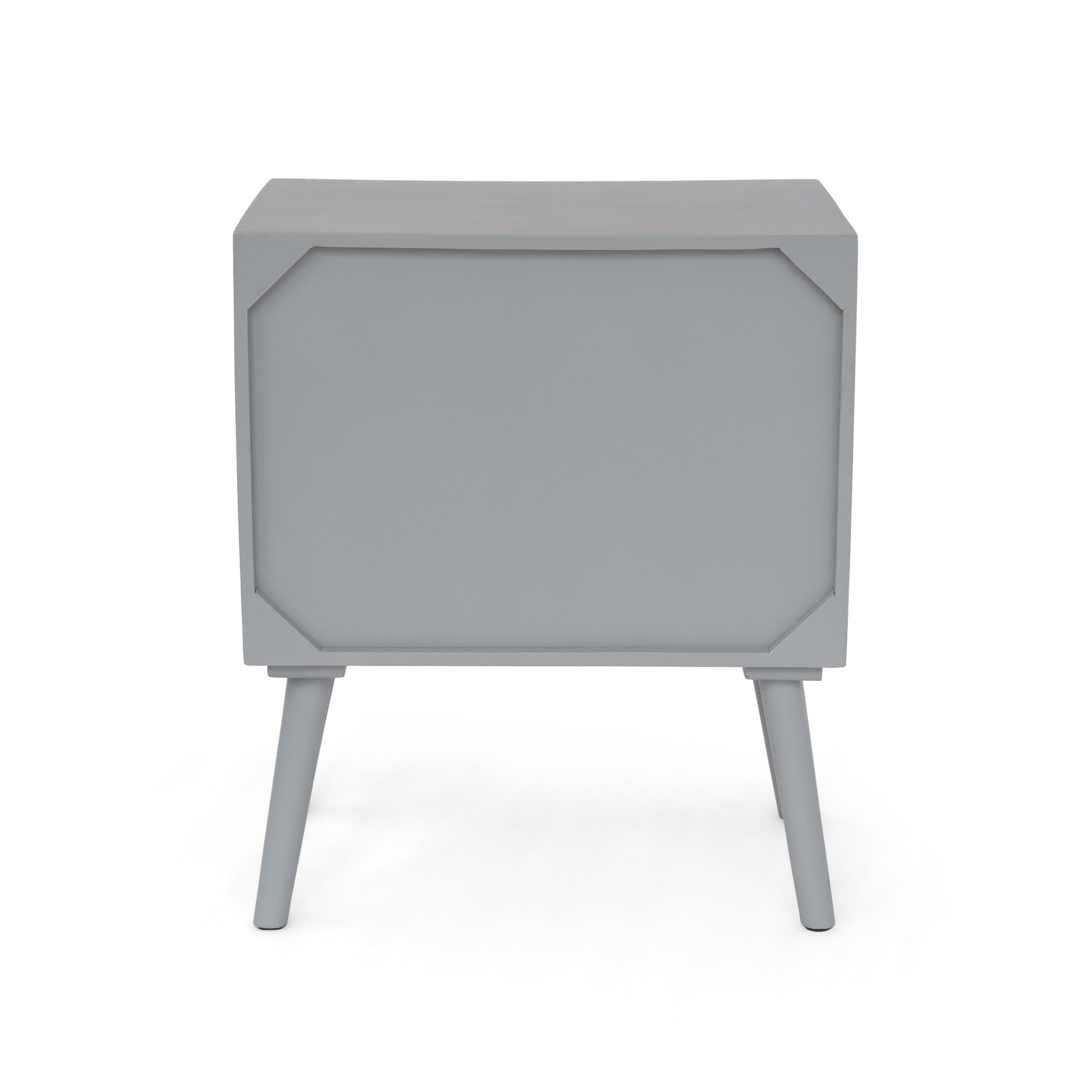 MANGO WOODEN / MDF FITTED 2 DRAWER CABINET- ( KD  LEGS