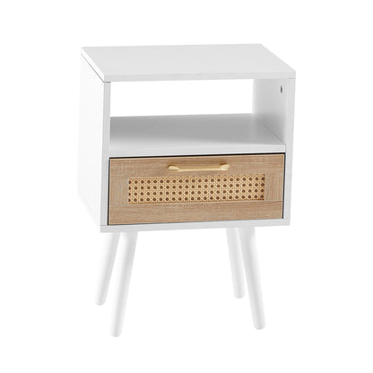 Modern Rattan End Table