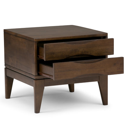 Harper - End Table - Walnut Brown