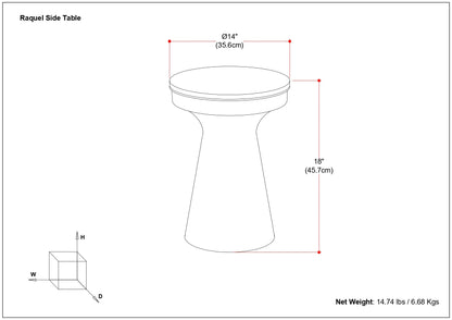 Raquel Side Table