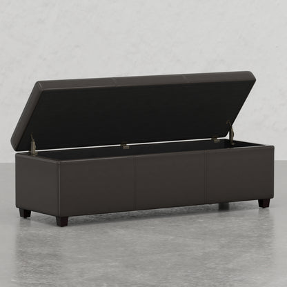 Lincoln Extra Large Storage Ottoman Bench