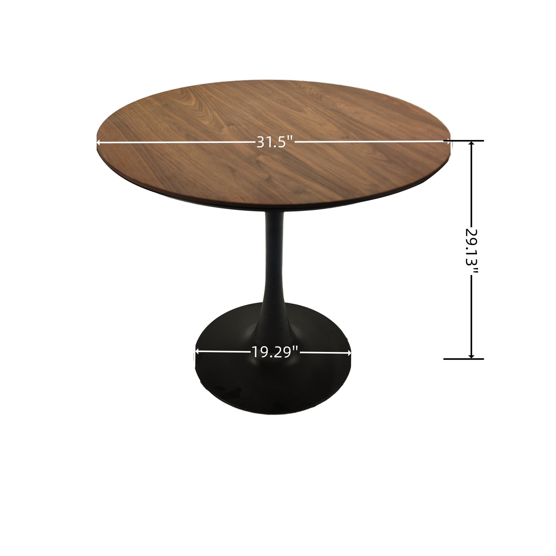 Round Modern Tulip Dining Table Set