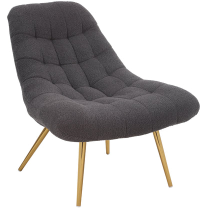 Aubrey French Boucle Lounge Chair