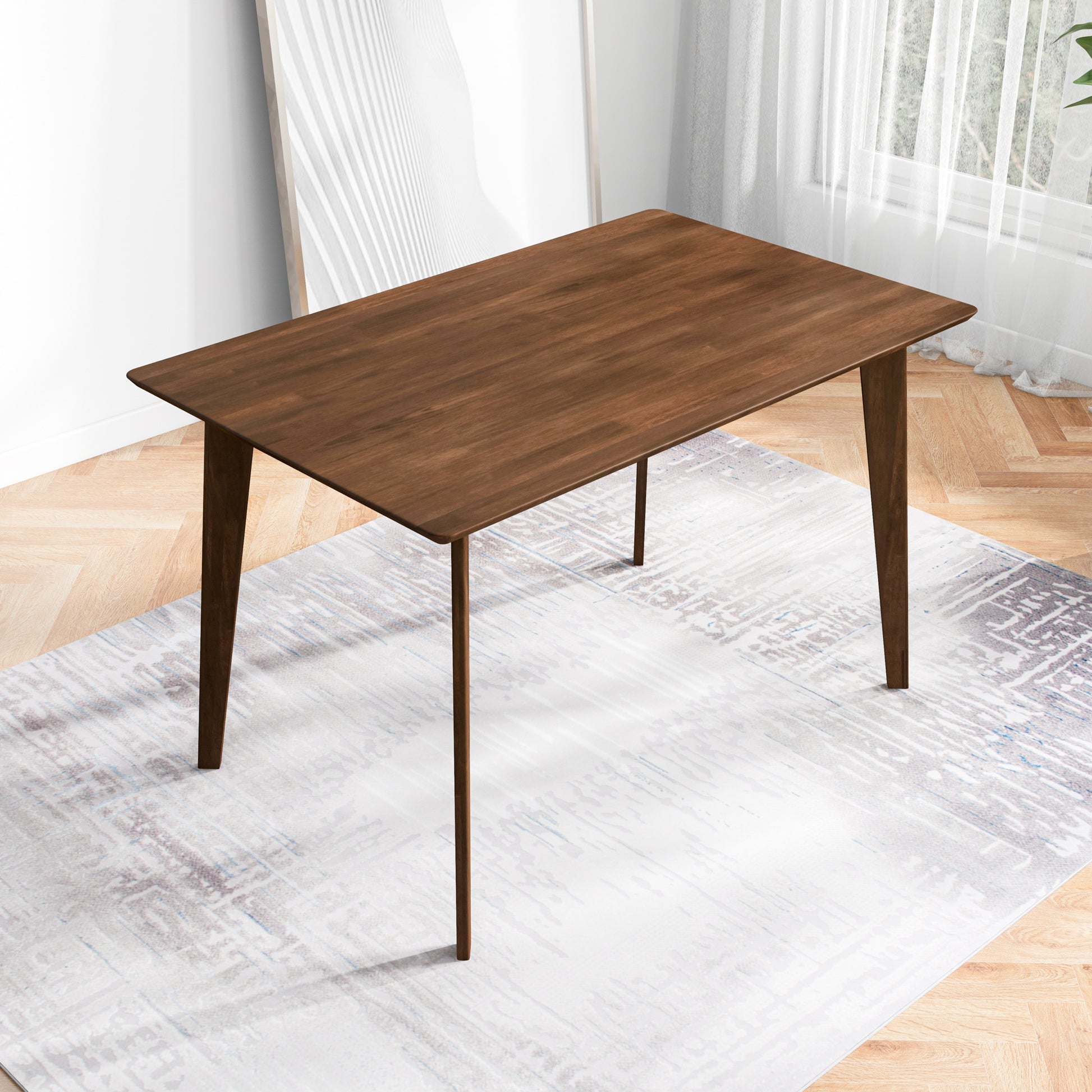 Carlos Solid Wood Dining Table