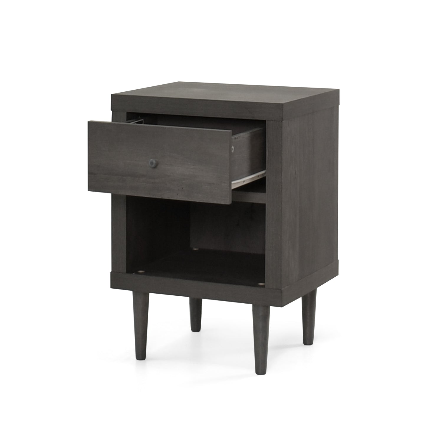 Ashley Modern Nightstand 1-Drawer, Bedside Table