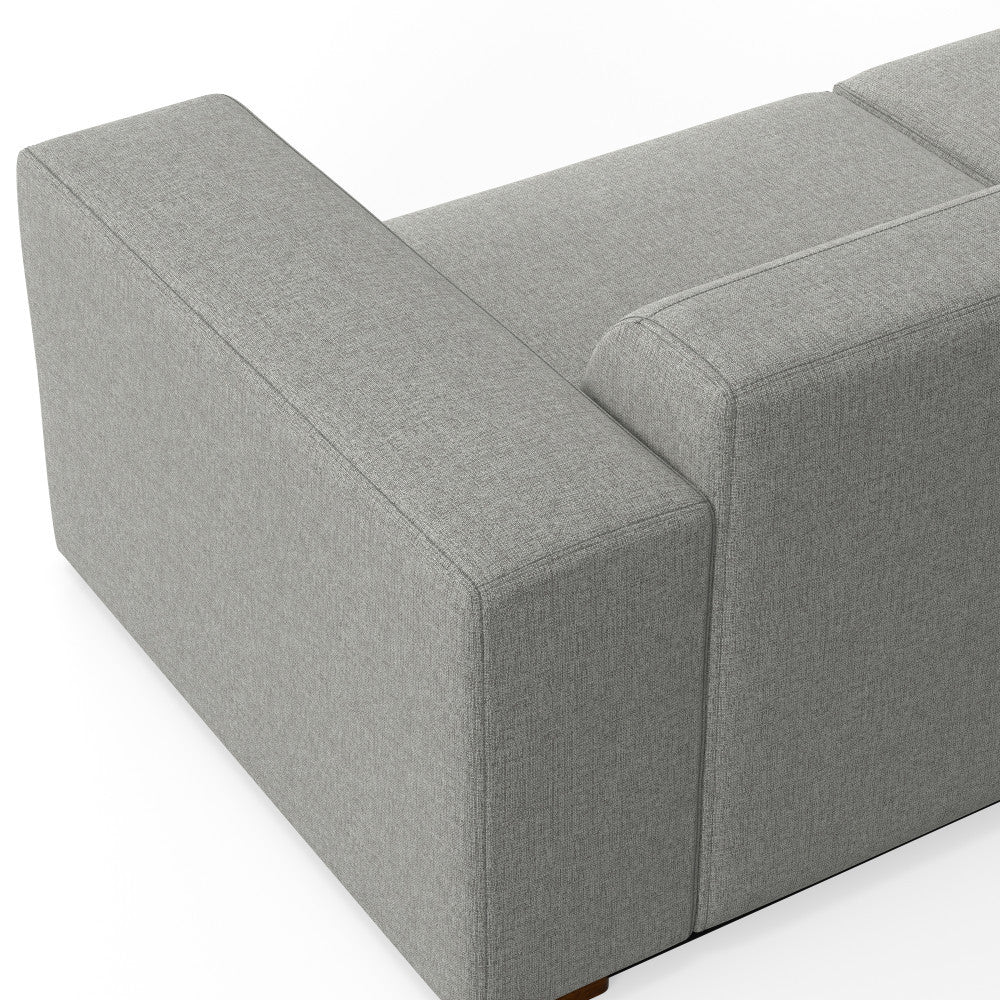 Rex Left Sectional Sofa and Ottoman