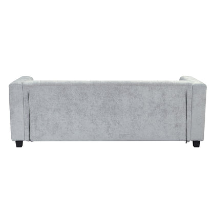 U_Style  78.7''Upholstered Sofa for Living Room, Bedroom, Salon, Simplified Style