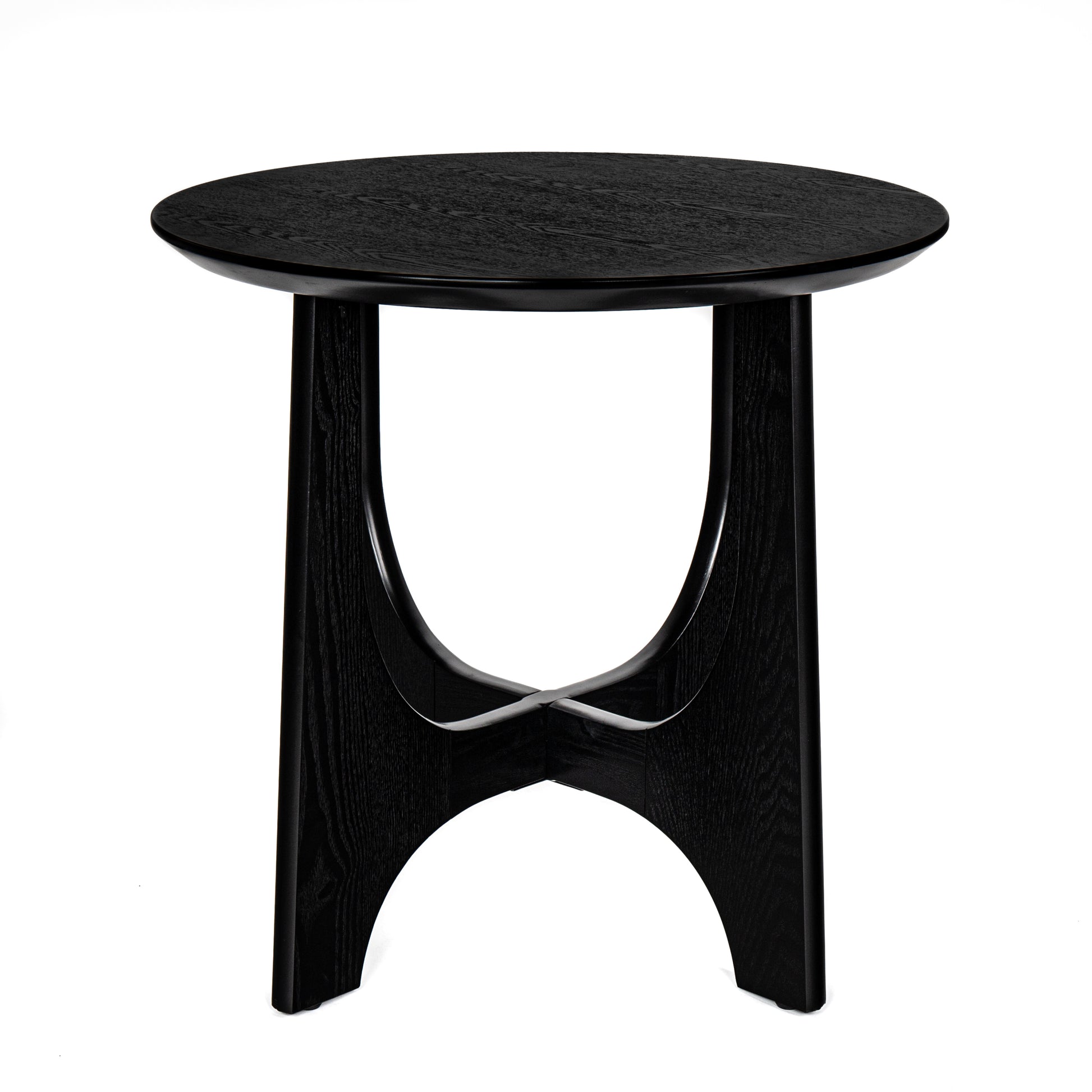 Olivia Round Wooden End Table