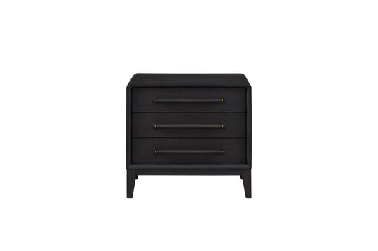 3 Drawer Nightstand With USB